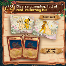 Load image into Gallery viewer, The Lion King 30th Anniversary Collectible Cards 1 Box 10 Bags