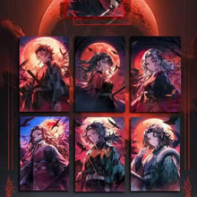 Load image into Gallery viewer, MO SHU Demon Slayer Collectible Cards High Quality Rare Designs Spades Master Card