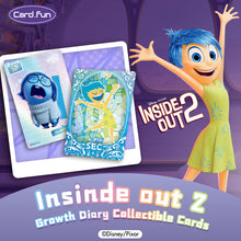 Load image into Gallery viewer, Inside Out 2- Growth diary rarecards  cards
