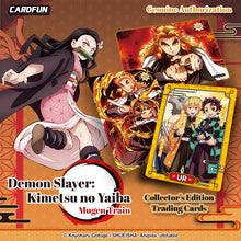 Load image into Gallery viewer, Demon Slayer Mugen Train Collector&#39;s Edition Card rarecards  unboxing card game 1 Box 10 bags cards
