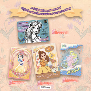 [Disney] Princess-Sparkling Self Series Collectible Cards rarecards  unboxing card game 1 Box 16 bags cards