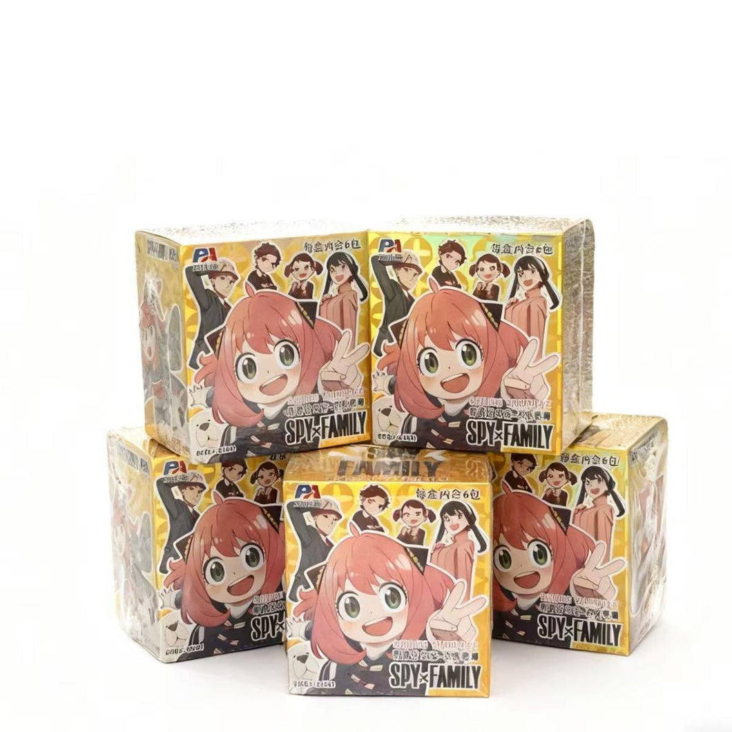 Spy×family contains 30 small boxes, each with 6 items