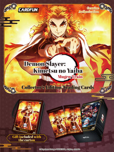 Demon Slayer Mugen Train Collector's Edition Card rarecards  unboxing card game 1 Box 10 bags cards