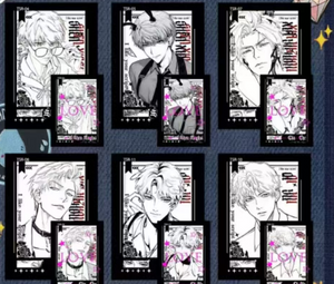 [GUANGLIE]Love and Deepspace Heart's Wild Fervor High-End Mini Cards - Luxury Collector's Set