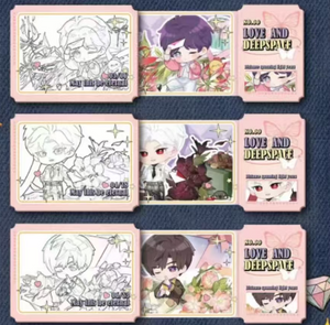 [GUANGLIE]Love and Deepspace Heart's Wild Fervor High-End Mini Cards - Luxury Collector's Set