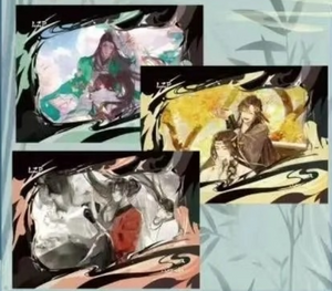 【LING  MAN】DANMEI exclusive Addicted to Aesthetic Charm Ancient Style Collection Cards